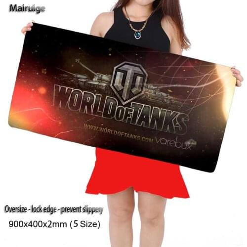 Mairuige World of Tanks Logo Gaming Computer Large Mouse Pads Laptop Keyboard Mat for CSGO League of Legends LOL Free Shipping