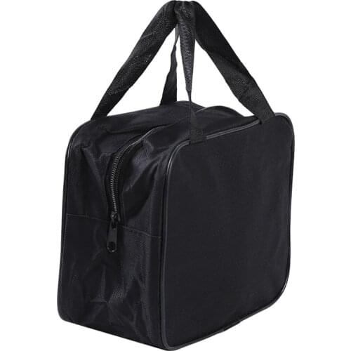 Black Organizer Bag Storage Handbag Nylon For Car Air Compressor Pump Automotive Tools Case