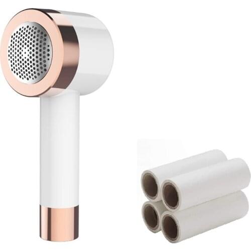 Electric Sweater Defuzzer with 4 Replaceable Lint Roller,Remove Fuzz/Pilling,from Clothes,Curtain,Couch Blanket