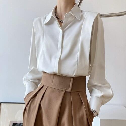 Faitesvous Satin Blouses