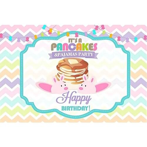 Birthday Backdrop Little Cake Baby Shower Photography Background Holiday Celebration Photo Booth Studio Decor