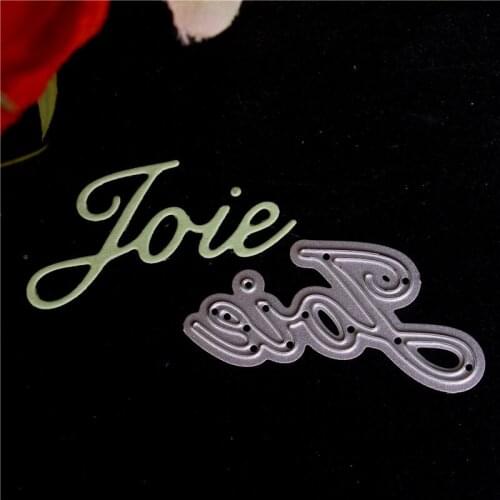 French Word Metal Cutting Dies For Diy Scrapbooking Die Cut New 2018 Cuts For Paper Card Making Craft Embossing I Love You