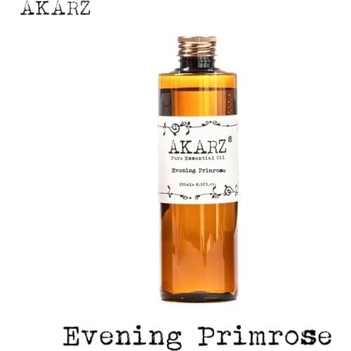 AKARZ Famous brand evening primrose Essential Oil natural high-capacity skin body care massage spa Evening Primrose oil