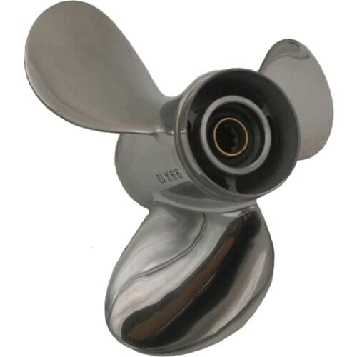 10 1/4x13 for tohatsu 25-30hp steel Propeller Set Motors motor 10 teeth marine boat yacht boat accessories marine propellers