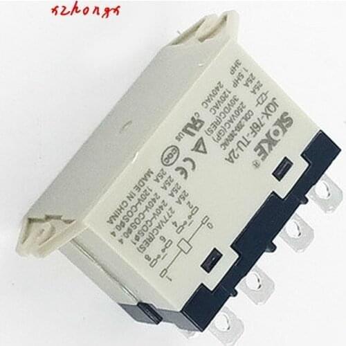 Small High Power Relay JQX-76F-TU-2A25A200V-240V6 Foot RGF SOKE