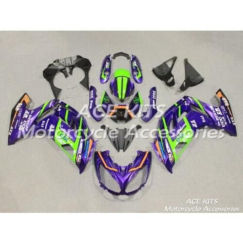 New ABS motorcycle Fairing For kawasaki ER6F 2012 2013 2015 2016 Injection Bodywor Any color All have ACE No.2571