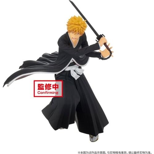 Pre-Sale 13Cm Bleach Kurosaki Ichigo Anime Action Figures Japanese Peripherals Pvc Model Hand-Made Collection Toys Gifts