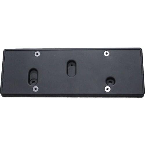 Drop shipping Car Front Bumper License Plate Base Frame Relocator Base Registration Plate Holder Accessories For ECOSPORT 2018-2