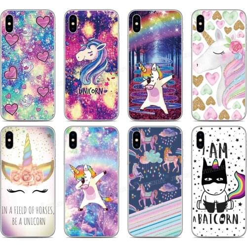 Rainbow Unicorn Case For Alcatel 3 3L 3V 3X 1 3C 1C 1X 1V 1S 2019 Back Cover For Alcatel 1SE 1S 1V 3L 3C 1A 1B 2020 Phone Case