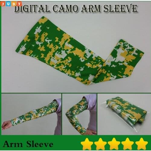 Sports compression wear Triathlon Cycling running Fitness sports accessories Camo Compression Arm Sleeve