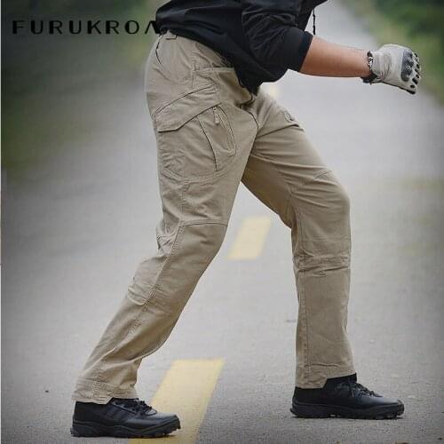 Tactical Hiking Pants Men Waterproof Pants Outdoor Military Climbing Trekking Fishing Hunting Cargo Trousers Sportswear X301B