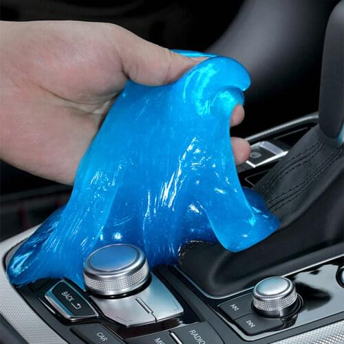 Wonderlife 1pc 200G Universal Viscose Remover Tool Dashboard Magic Mud Cleaner Glue Dust Gel Car Cleaner