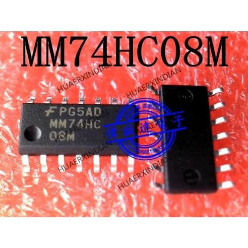 1Pieces new Original MM74HC08M MM74HC 08M 74HC08 SOP14 In stock real picture