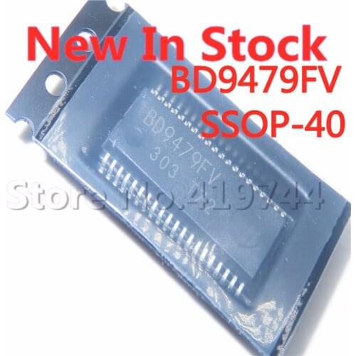 2PCS/LOT BD9479FV-GE2 BD9479FV SSOP-40 SMD LCD backlight LED driver IC In Stock NEW original IC