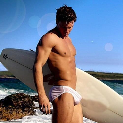 2020 sexy mans Brand swimming briefs swimwear shorts trunks boxers patchwork color Low waist Summer Mens Swim beach nadar