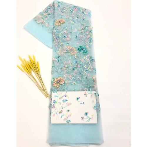 2021 Pink Latest African Lace Fabric, High Quality French Mesh Embroidery Tulle Lace Fabric, Nigeria Party Wear FJ4454