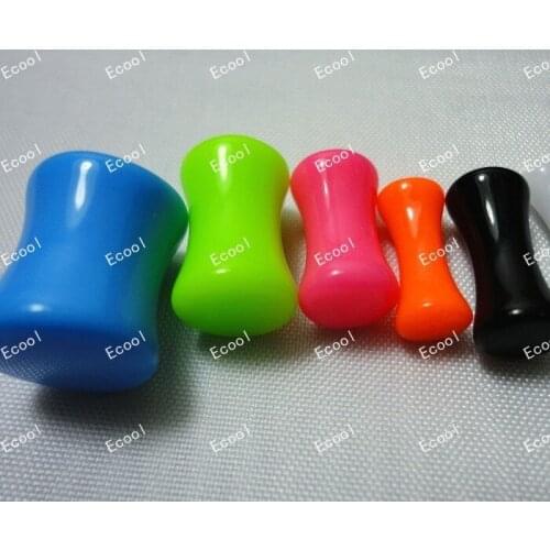 400pcs wholesale lots jewelry top Bone Ear Expander Stretcher Plug Body Piercing free shipping RL331