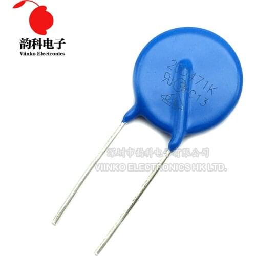 5pcs varistor 20D471K 470V piezoresistor 20D471
