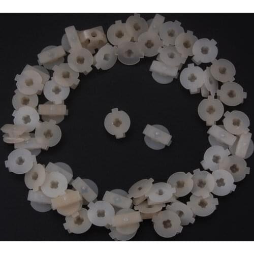 BBQ@FUKA 20Pcs Car Body Side Moulding Nylon Clip Nut 87719-3D000 Fit Elantra & Sonata