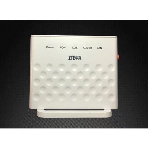 Free Shipping 10pcs F401 1GE ONT ONU GPON, opticl line termical 1GE GPON Used ,used without power adapter