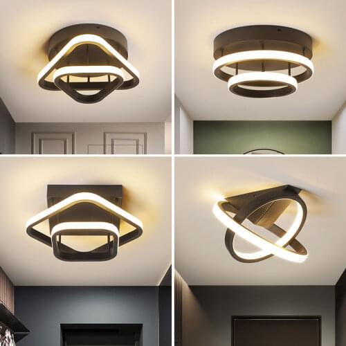 Hot Selling Nordic Modern LED Aisle Light Ceiling Light Bedroom Corridor Balcony Living Room Ceiling Light Acrylic Decoration Ho
