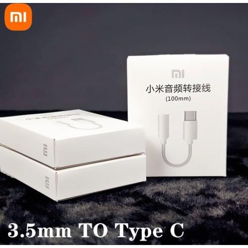 Type C To 3.5mm Jack Earphone Cable xiaomi Original USB Type-C 3.5 AUX Headphone Adapter For Samsung Huawei Mate 20 Xiaomi