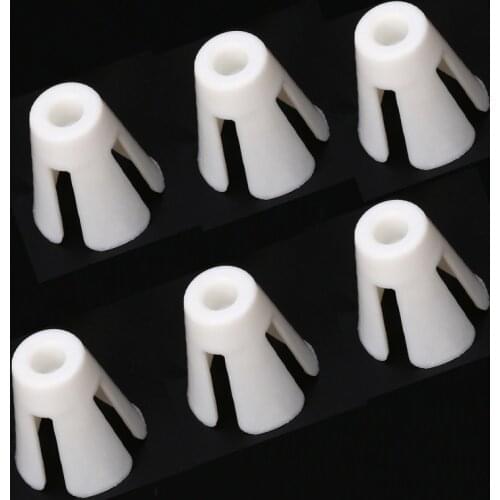 6pcs/Set Thread Spool Cone Holder Plastic Coil Claw Durable Sewing Accessories for Janome 644D 744D Overlocker Serger Sewing
