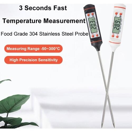BOOYAH TP101 Kitchen Food Thermometer BBQ Meat Milk Meat Cake Candy Oven Household Cooking Thermometer Digital Measuring Tool