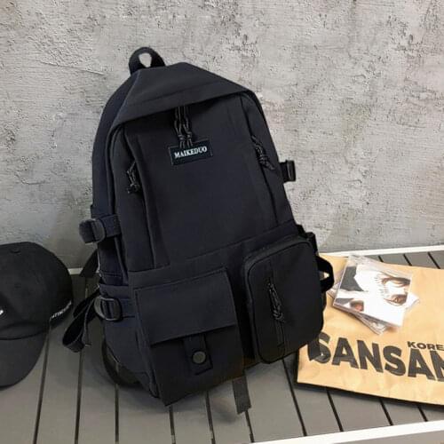 2021 Backpack Fashion Women Backpack Nylon Harajuku Student School Bag For Girl College Book Lady Cute Backpacks Kawaii Book Bag