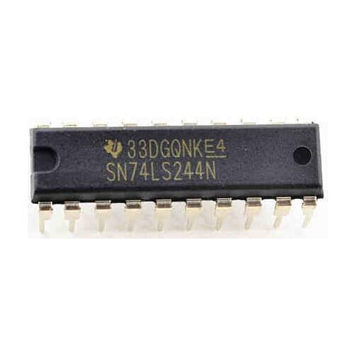 New original SN74LS244N microcontroller direct insert package DIP20 chip 74LS244