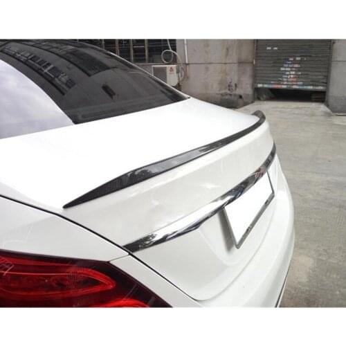 Suitable For C63 Carbon Fiber Tail Fixed Wing of 15-19 Mercedes Benz C-class W205 Four Door Car