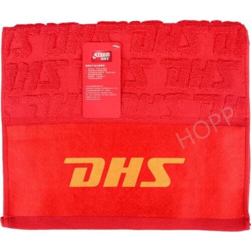 DHS table tennis towel world table tennis championships 100% cotton sport Gym multi-purpose ping pong towel