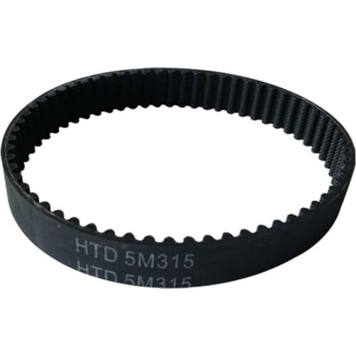 Timing Belt HTD5M, Length-290/295/300/305/310/315/320mm, Circle-arc Teeth, Belt Width 15/20/25mm, Teeth Pitch 5mm