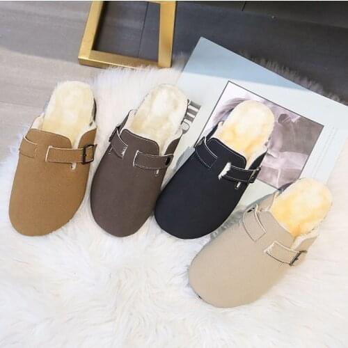Sexy Faux Fur Slippers Women Furry Fluffy Slipper Outdoor Indoor Home Flat Shoes Female Casual Flops Comfortable Slides Fashion