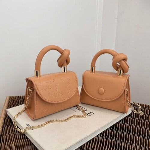 2021 spring and summer new fashion Mini childrens parent child lipstick change one shoulder messenger bag design womens bag