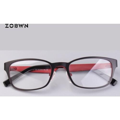 ZOBWN wholesale as samples Fashion Women Optical Glasses Frame Eyeglasses Anti uv400 Computer Glasses montures de lunette marcas