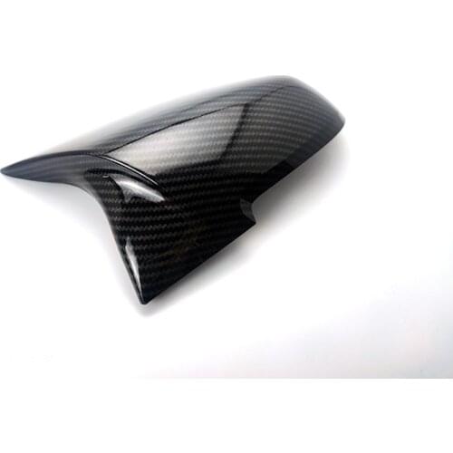 2pcs carbon fiber Mirror Covers Left Right Side Rearview Mirror Cover Cap Shell For BMW i3 i3S series 2014-2018 Car Accessories