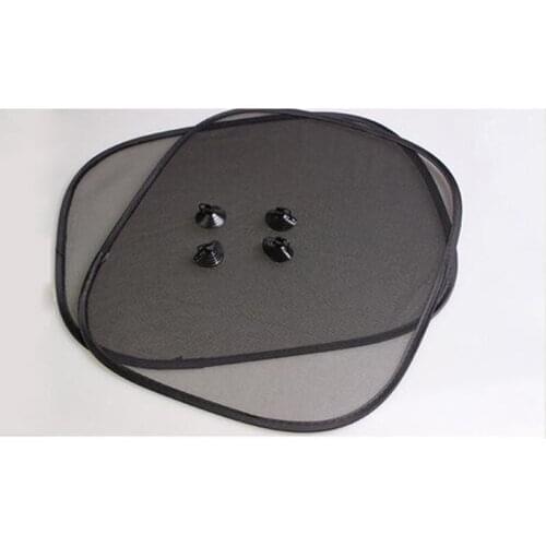 2Pcs/Lot 44*36cm Black Car Sun Shade Side Rear Window Sunshade Cover Visor Shield Screen Solar Protection