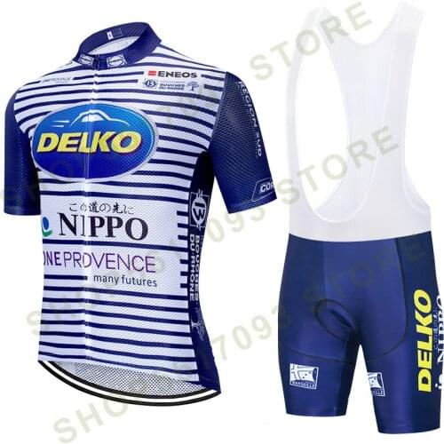 2021 DELKO TEAM Cycling Jersey Wear Bike Shorts Quick Dry Bicycle Clothing Men Summer PRO Bicycling Jerseys 20D Bike Pants