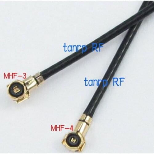 2in 2'' IPX IPEX I-PEX U.FL MHF3 to IPX MHF4 RF 0.81mm cable for Antenna PCI WIFI Card wireless router 5CM
