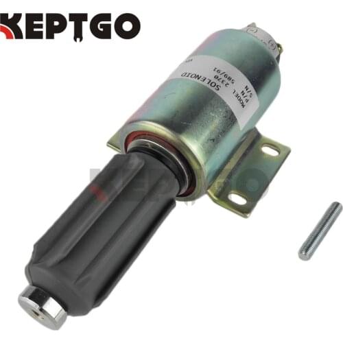 589/91 24v Fuel Stop Solenoid Valve For Perkins 2370 436-2617