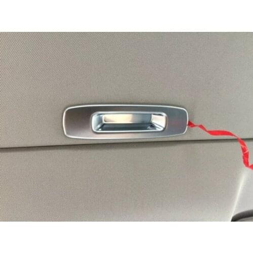 Car styling ABS Chrome Car Top Roof Skylight Sunroof Handle Bowl Cover For Nissan Altima / Teana Facelift 2016