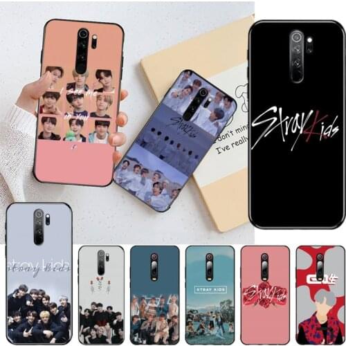 Stray Kids Phone Case for Redmi Note 9 8 8T 8A 7 6 6A Go Pro Max Redmi 9 K20 K30 Pro