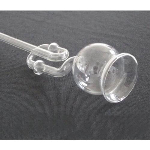 One piece Glass Safety Funnel With Straight/One-ball/double-ball long Neck for Chemical Teaching Instrument and Laboratory