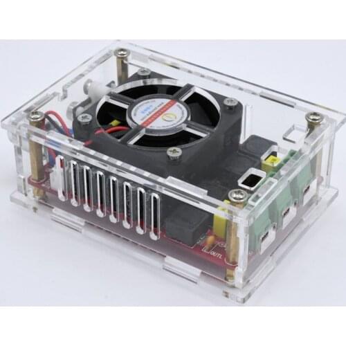 XH-A101 TDA7498 100W + 100W DC9-34V 24V High Power Digital Amplifier Board in case and Fan amplifiers
