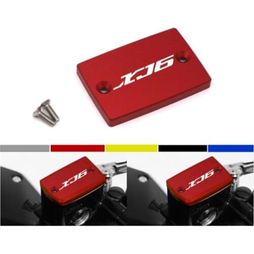 FOR YAMAHA XJ-6 XJ 6 XJ6 DIVERSION 2009-2018 CNC Aluminum Motorcycle Brake Fluid Fuel Reservoir Tank Cap Cover