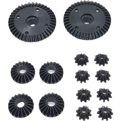 Upgrade Steel Diff Gear 40T 20T 10T Differential Driving Gears Set For Wltoys 104001 1/10 RC Car Parts Accessories