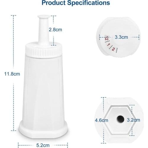 Set of 2 Coffee Machine Water Filters Replaces Accessories for Kitchen