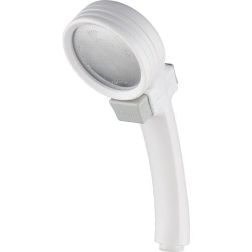 Plastic shower nozzle with switch bathroom hand-held shower water heater shower nozzle pressurized shower nozzle