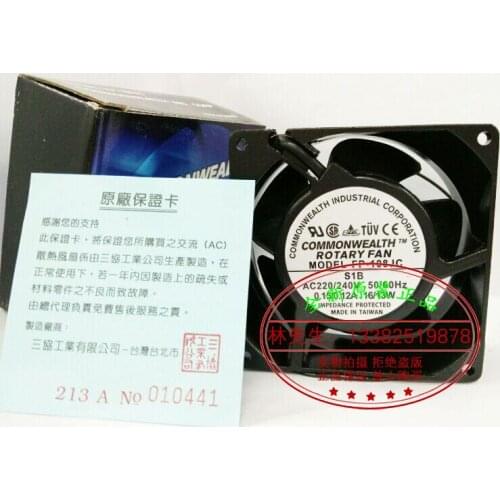NEW COMMONWEALTH FP-108JC-S1B AC220V 9238 cooling fan